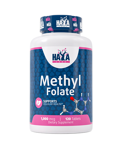 HAYA LABS Methyl Folate 1000 mcg / 120 Тabs